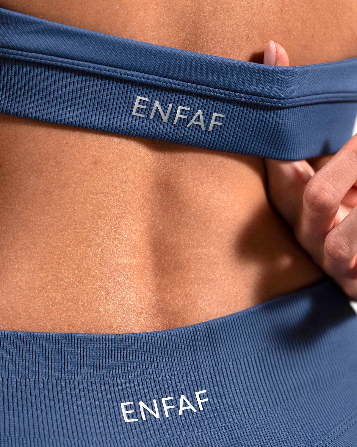 Shape-Lift™ Bra deportivo mujer azul grisáceo
