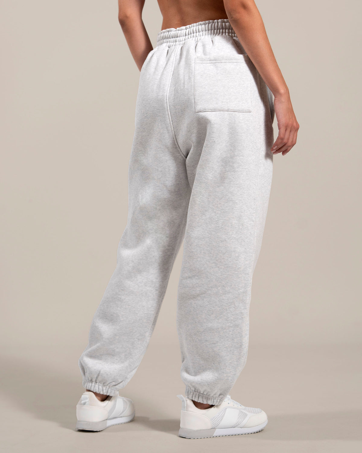 ENFAF Club™  Jogger oversize algodón premium gris vigoré